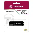 Memorie USB Transcend JetFlash 350, 16GB, Negru
