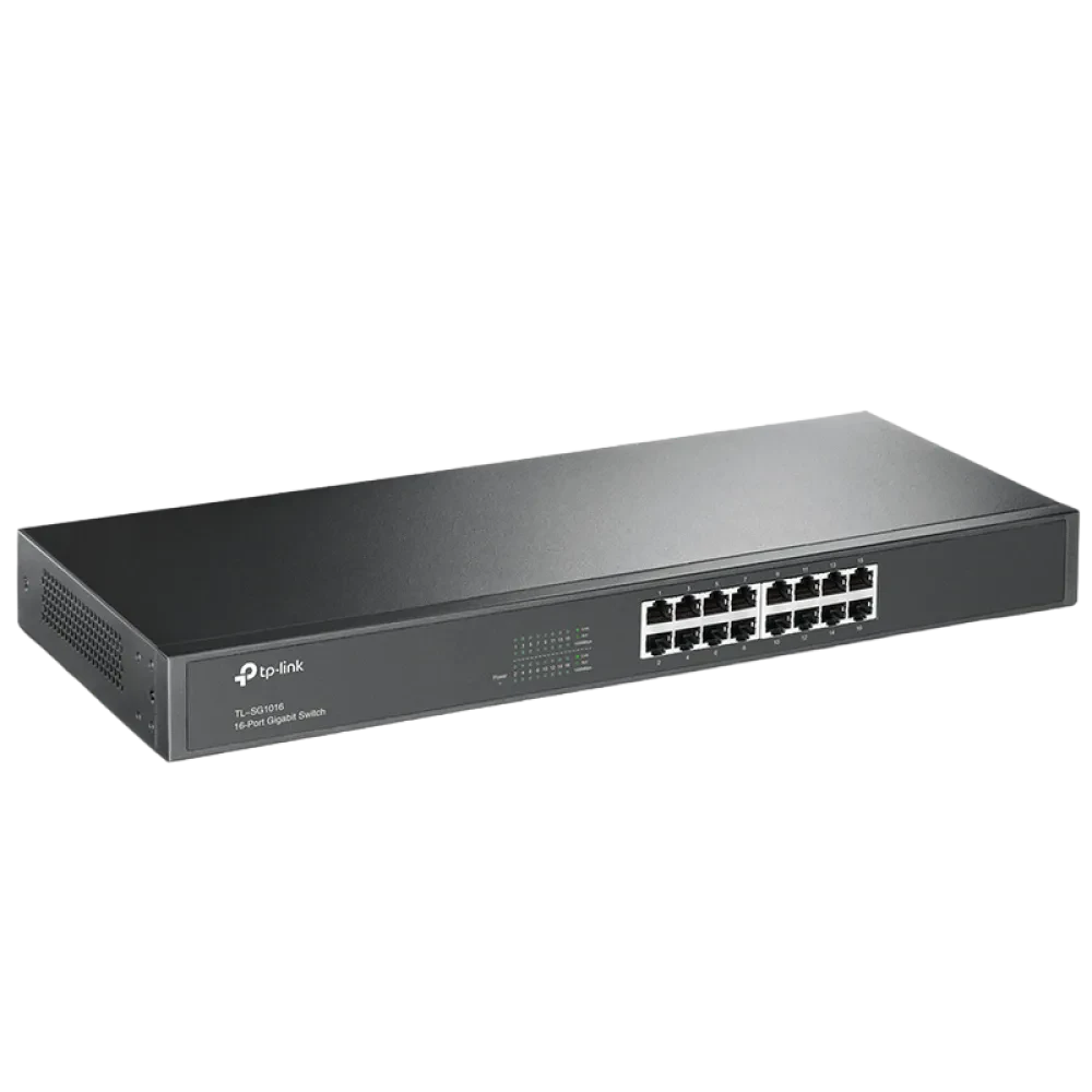 Сетевой коммутатор TP-LINK TL-SG1016, 16x 10/100/1000 Мбит/с