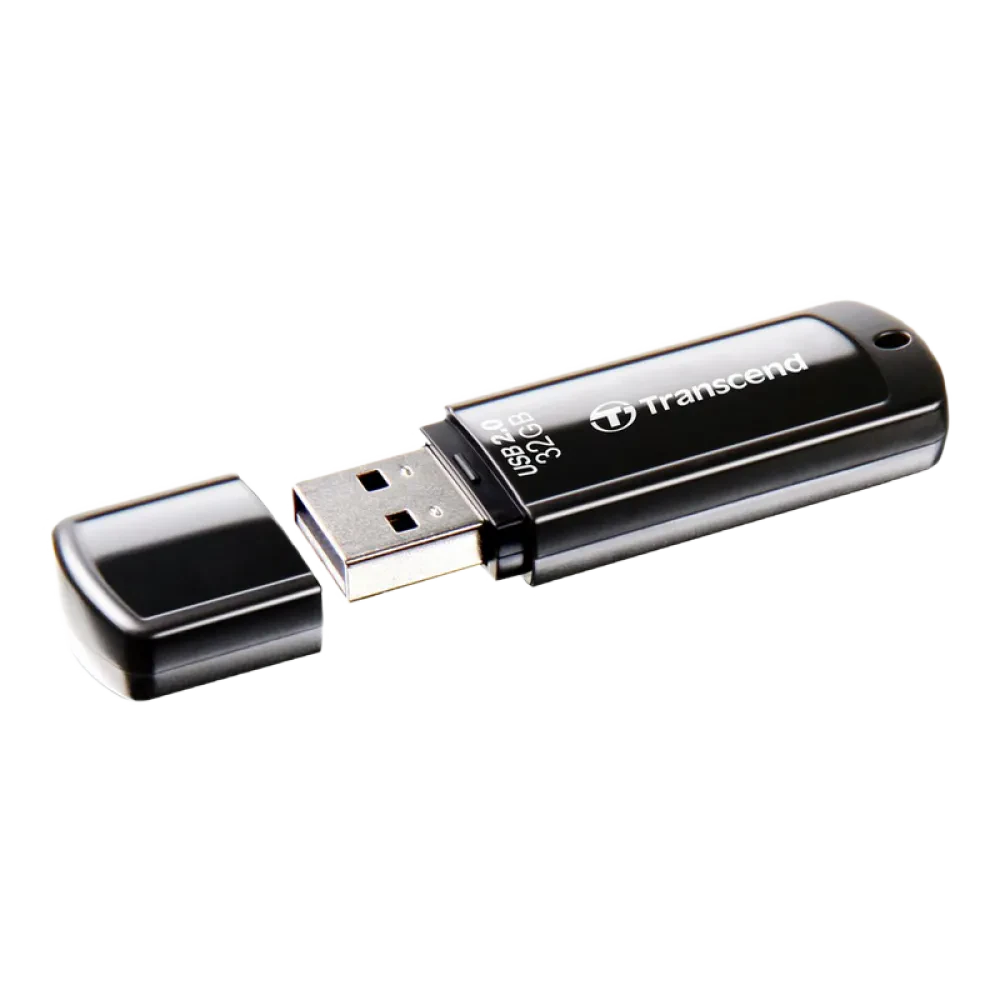 Memorie USB Transcend JetFlash 350, 32GB, Negru