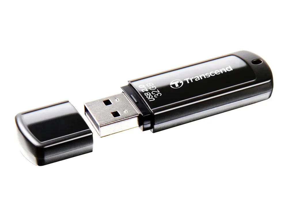 Memorie USB Transcend JetFlash 350, 32GB, Negru
