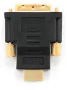 Видеоадаптер Cablexpert A-HDMI-DVI-1, HDMI (M) - DVI-I (M), Чёрный