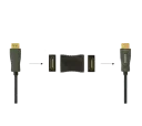 Adaptor Cablexpert A-HDMI-FF, HDMI (F) - HDMI (F), Gri