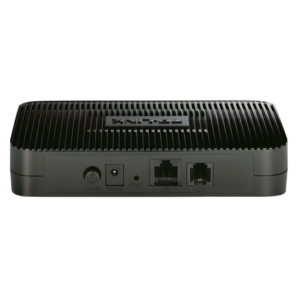 ADSL Модем TP-LINK TD-8616, ADSL/ADSL2/ADSL2 + до 24 Мбит/с, Чёрный