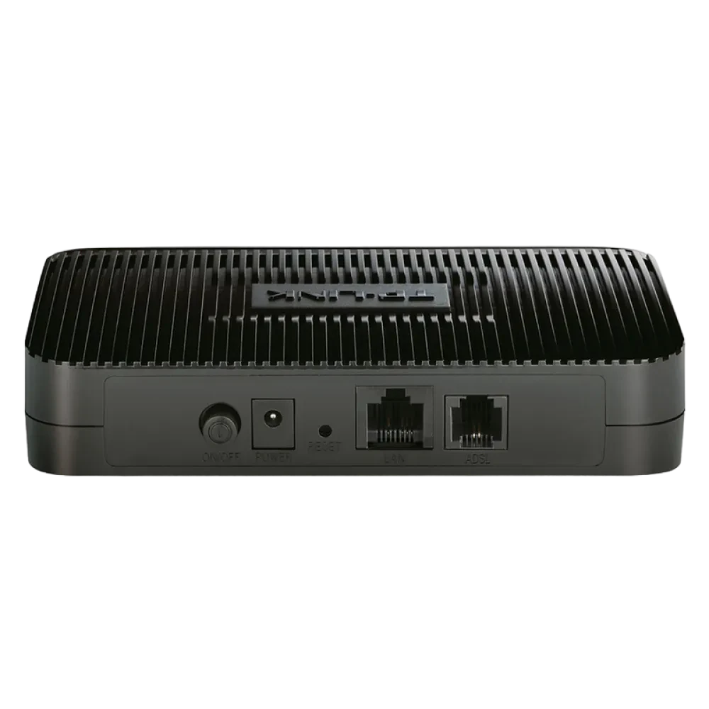 ADSL Модем TP-LINK TD-8816, ADSL/ADSL2/ADSL2 + до 24 Мбит/с, Чёрный