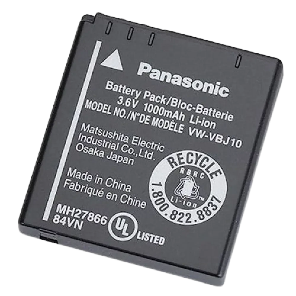 Аккумуляторная батарея для фото Panasonic VW-VBJ10E-K