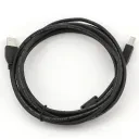 Cablu de comunicație Cablexpert CCF-USB2-AMBM-10, USB Type-A/USB Type-B, 3m, Negru
