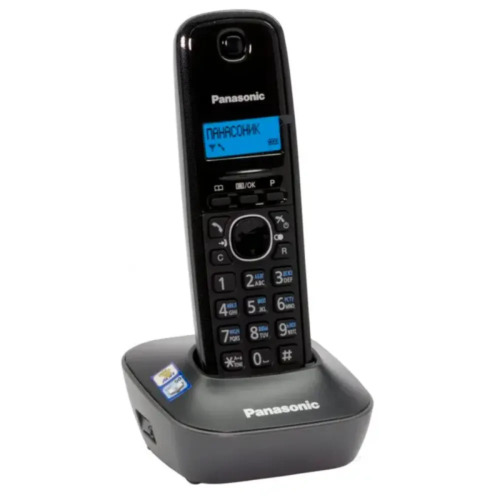Радиотелефон Panasonic KX-TG1611, Серый