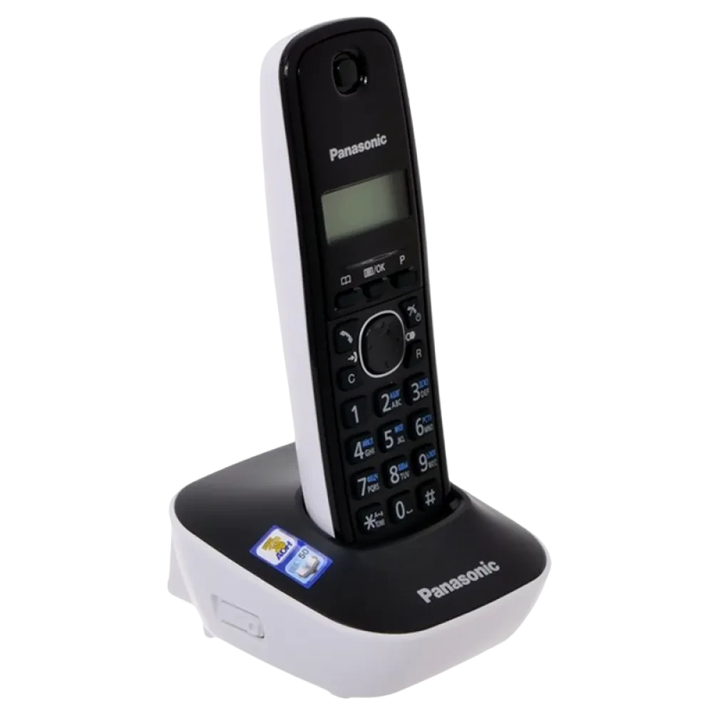 Telefon DECT Panasonic KX-TG1611, Alb