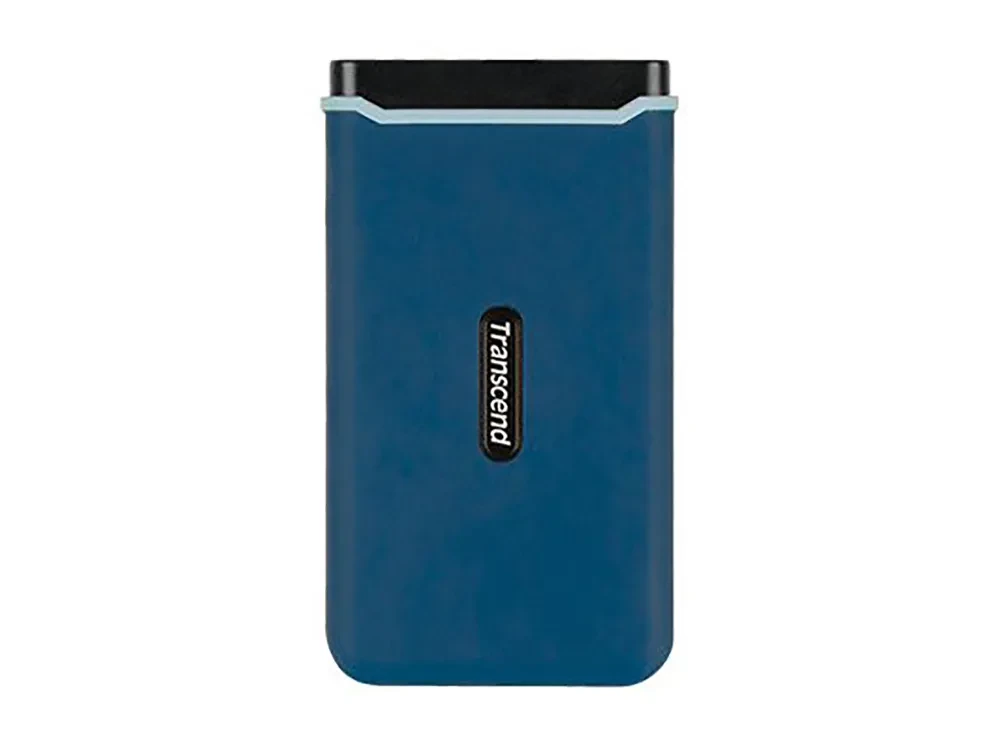 Внешний портативный SSD накопитель Transcend ESD370C, 1 ТБ, Морской Синий (TS1TESD370C)