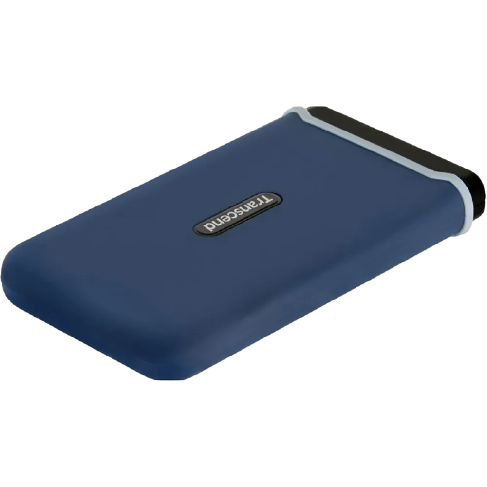 Внешний портативный SSD накопитель Transcend ESD370C, 1 ТБ, Морской Синий (TS1TESD370C)
