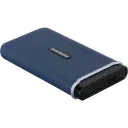 Внешний портативный SSD накопитель Transcend ESD370C, 1 ТБ, Морской Синий (TS1TESD370C)