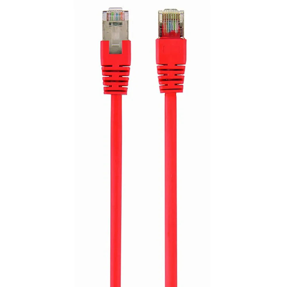 Патч-корд Cablexpert PP22-2M/R, Cat5e FTP, 2м, Красный