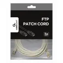 Patch cord Cablexpert PP22-5M, Cat5e FTP, 5m, Gri
