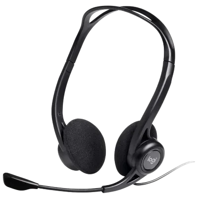 Căști Logitech H960, Negru