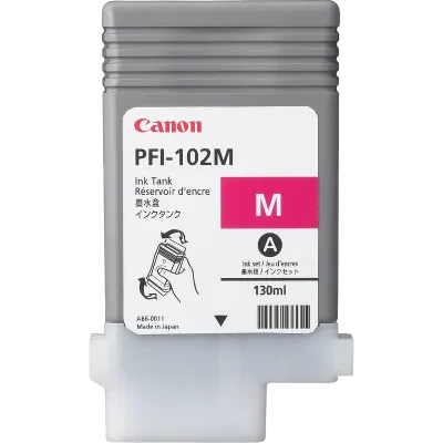 Cartuș de cerneală Canon PFI-102, 130ml, Magenta