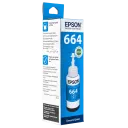 Recipient de cerneală Epson T664, 70ml, Cyan