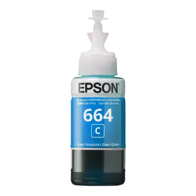Recipient de cerneală Epson T664, 70ml, Cyan