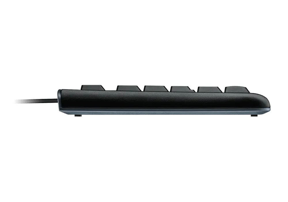Клавиатура и мышь Logitech MK120, Проводное, Чёрный