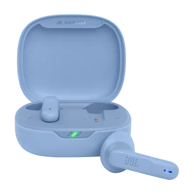 Căști JBL Wave Flex, Albastru