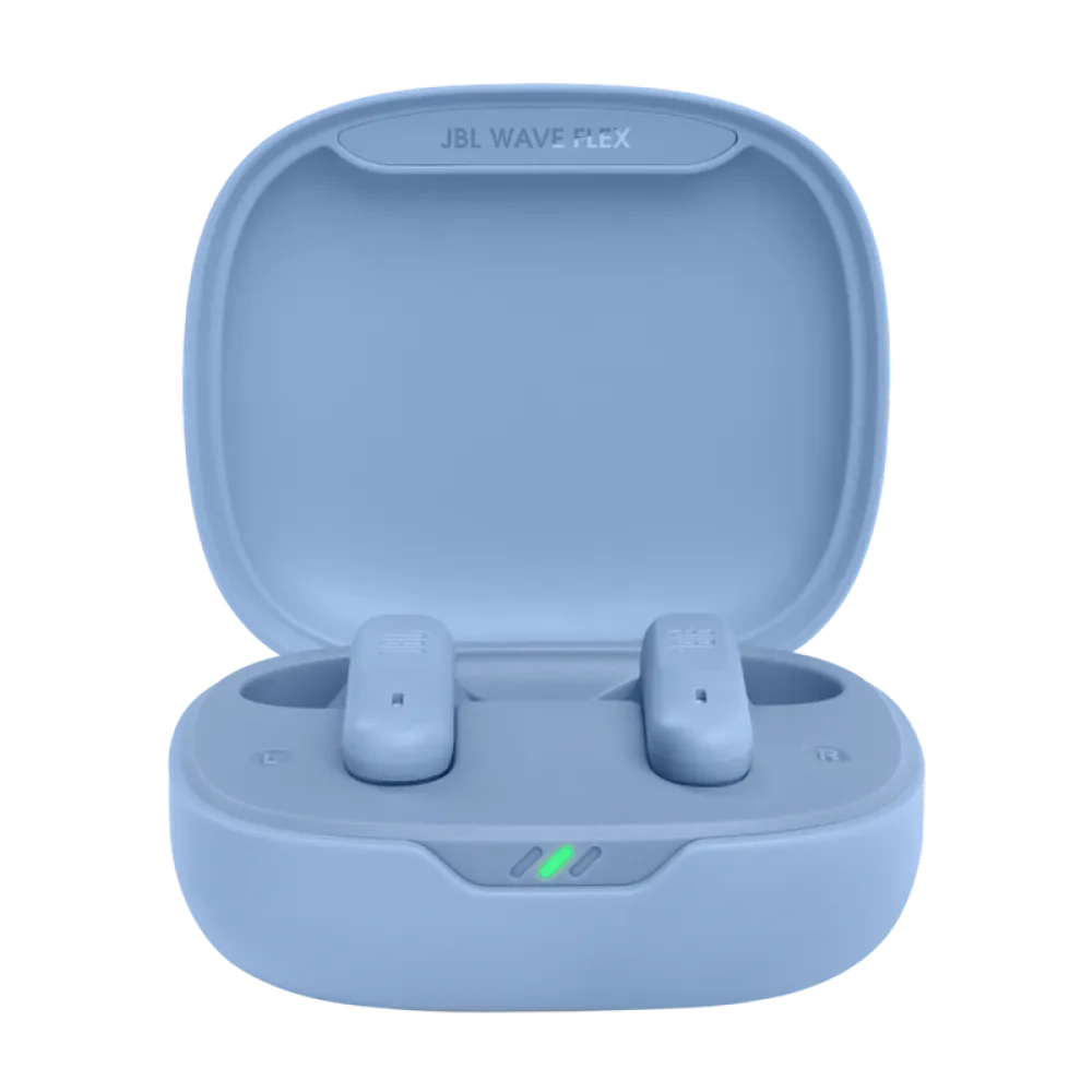 Căști JBL Wave Flex, Albastru