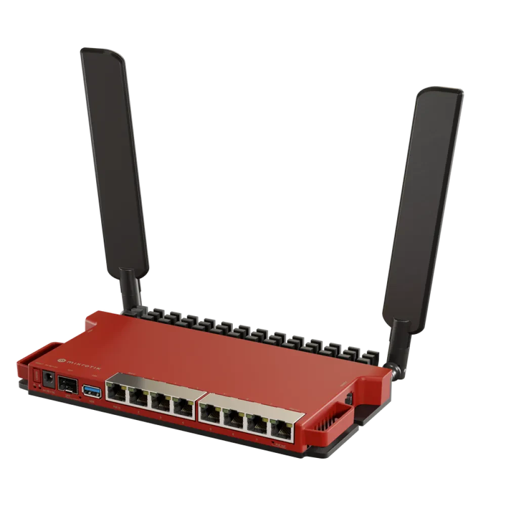 Маршрутизатор MikroTik L009UiGS-2HaxD-IN, Красный