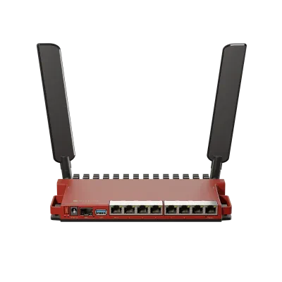 Маршрутизатор MikroTik L009UiGS-2HaxD-IN, Красный