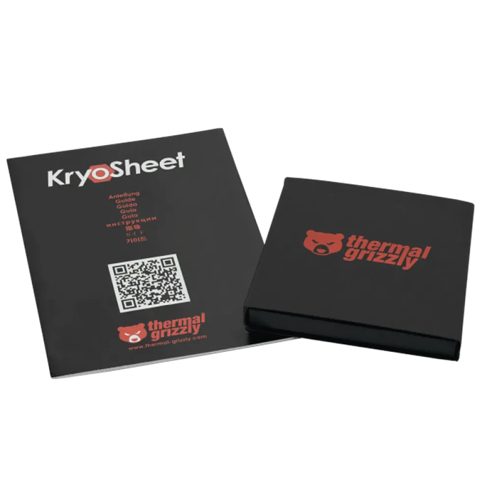 Pad Termic Thermal Grizzly KryoSheet, 38x38mm, Antracit