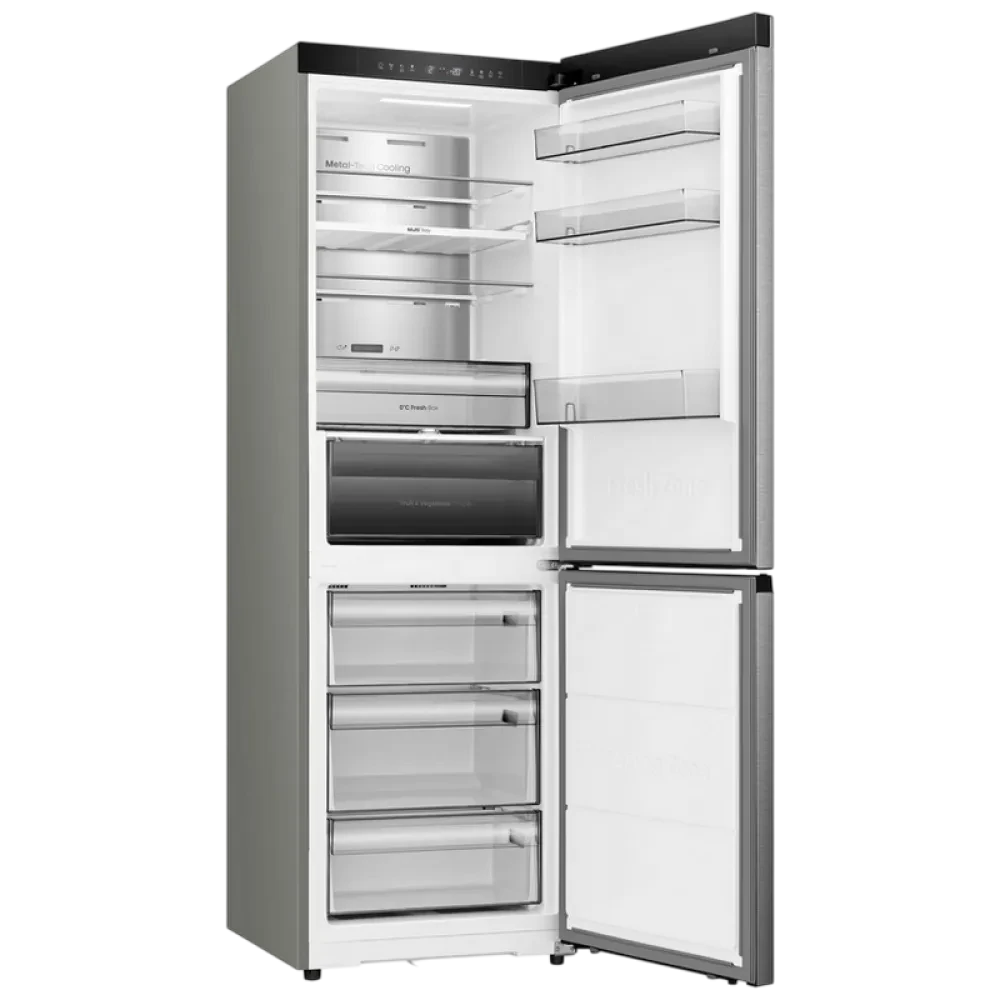 Frigider Hisense RB3K330SAIC, Oțel inoxidabil