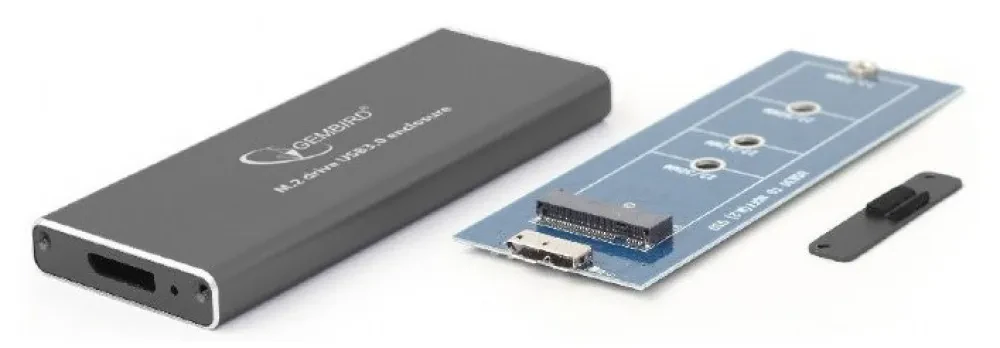 Rack SSD extern Gembird EE2280-U3C-01, Gri