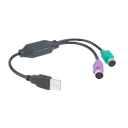 Adaptor USB Cablexpert UAPS12-BK, Negru