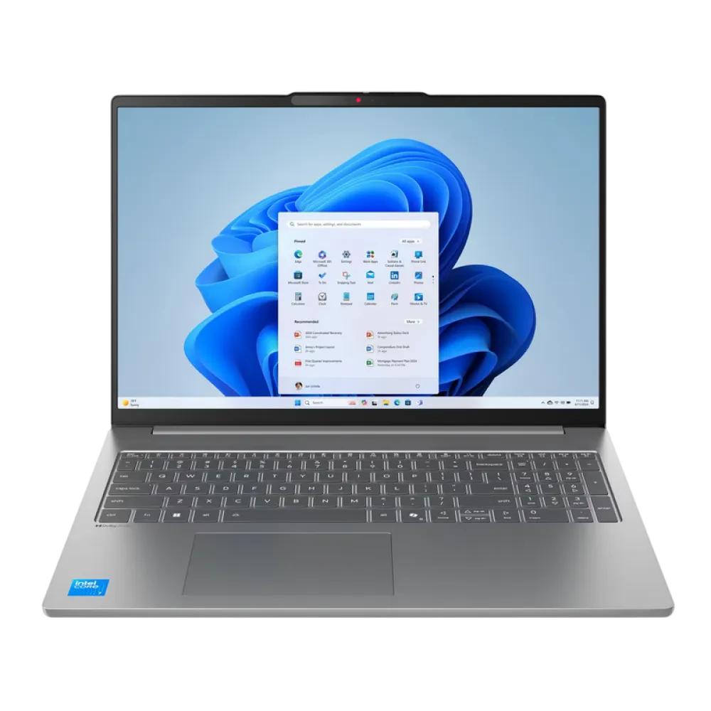 Laptop 16" Lenovo IdeaPad Slim 5 16IRH10R, Luna Grey, Intel Core 5 210H, 16GB/1024GB, Fără SO