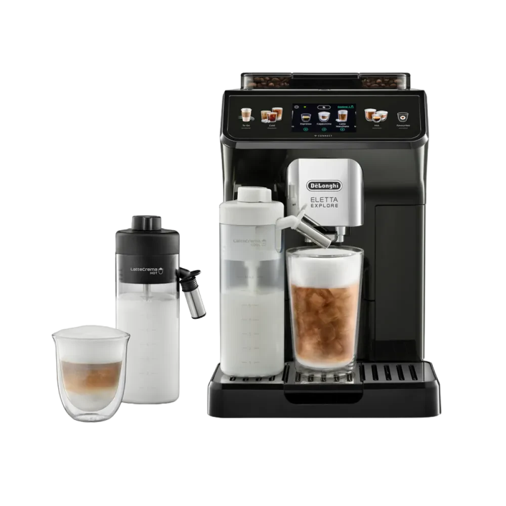 Aparat de cafea DeLonghi ECAM450.65.G, Negru