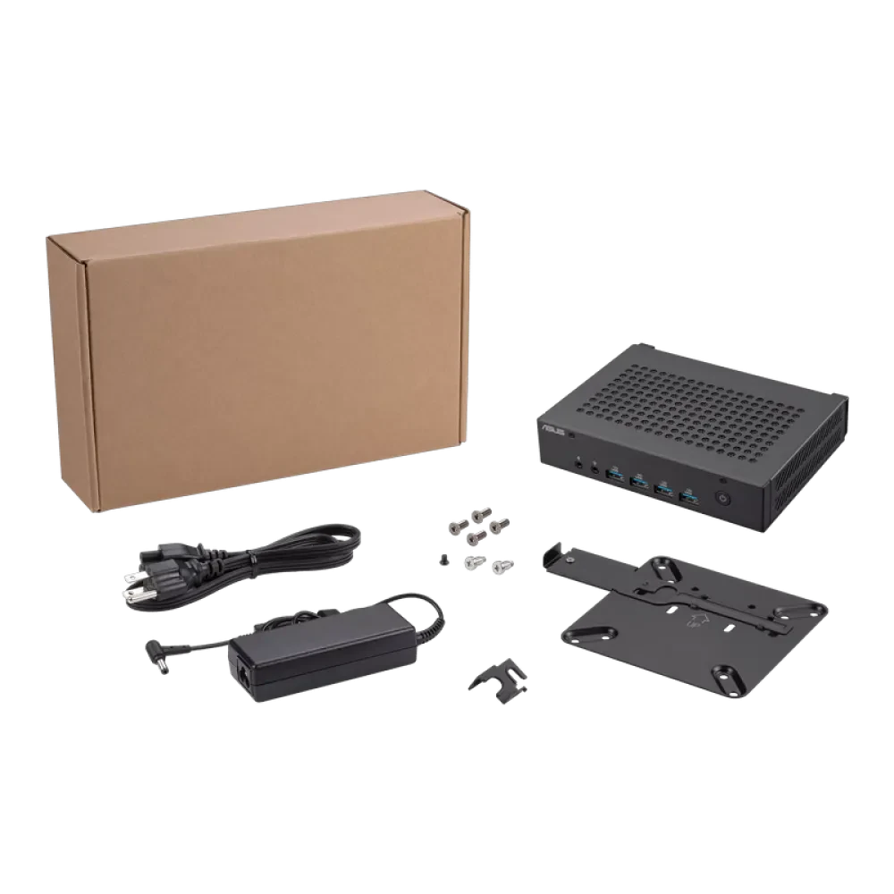 Mini PC ASUS ExpertCenter PN43, Intel Processor N200, Fără SO, Negru