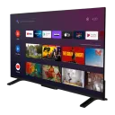 55" LED SMART Телевизор OZON U55Z8000R, 3840x2160 4K UHD, Android TV, Чёрный