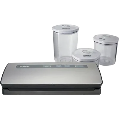 Aparat de vidat Gorenje VS120ES, Oțel inoxidabil