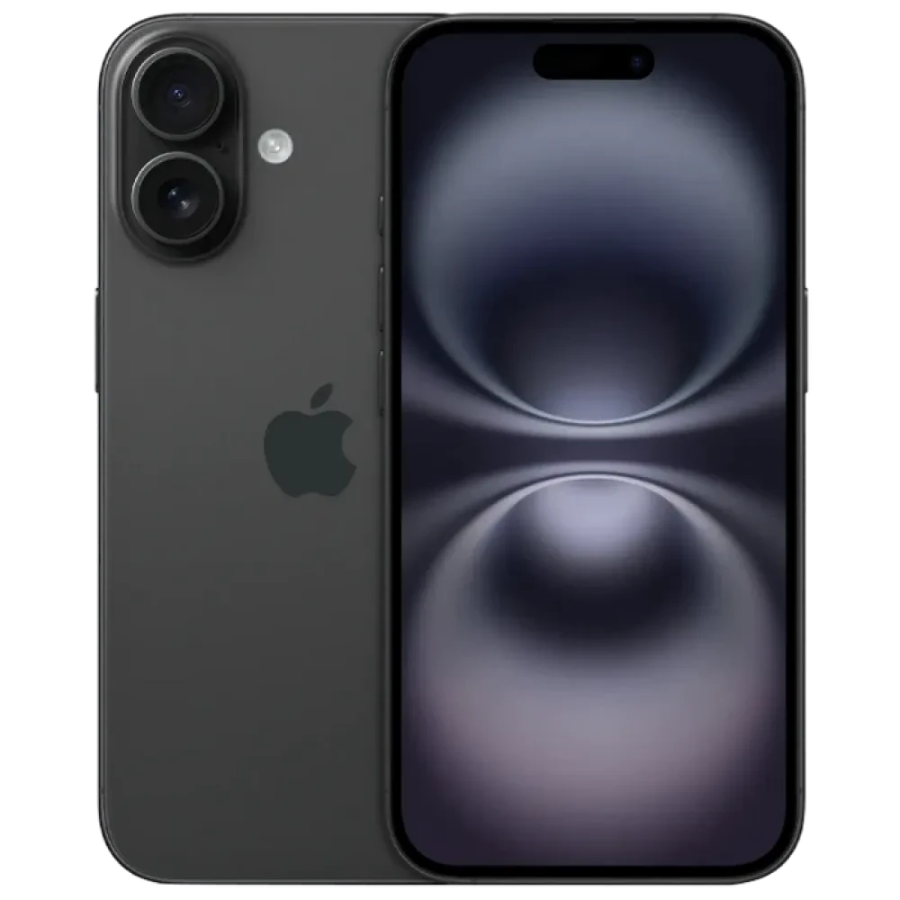 Смартфон Apple iPhone 16, 128Гб, Чёрный