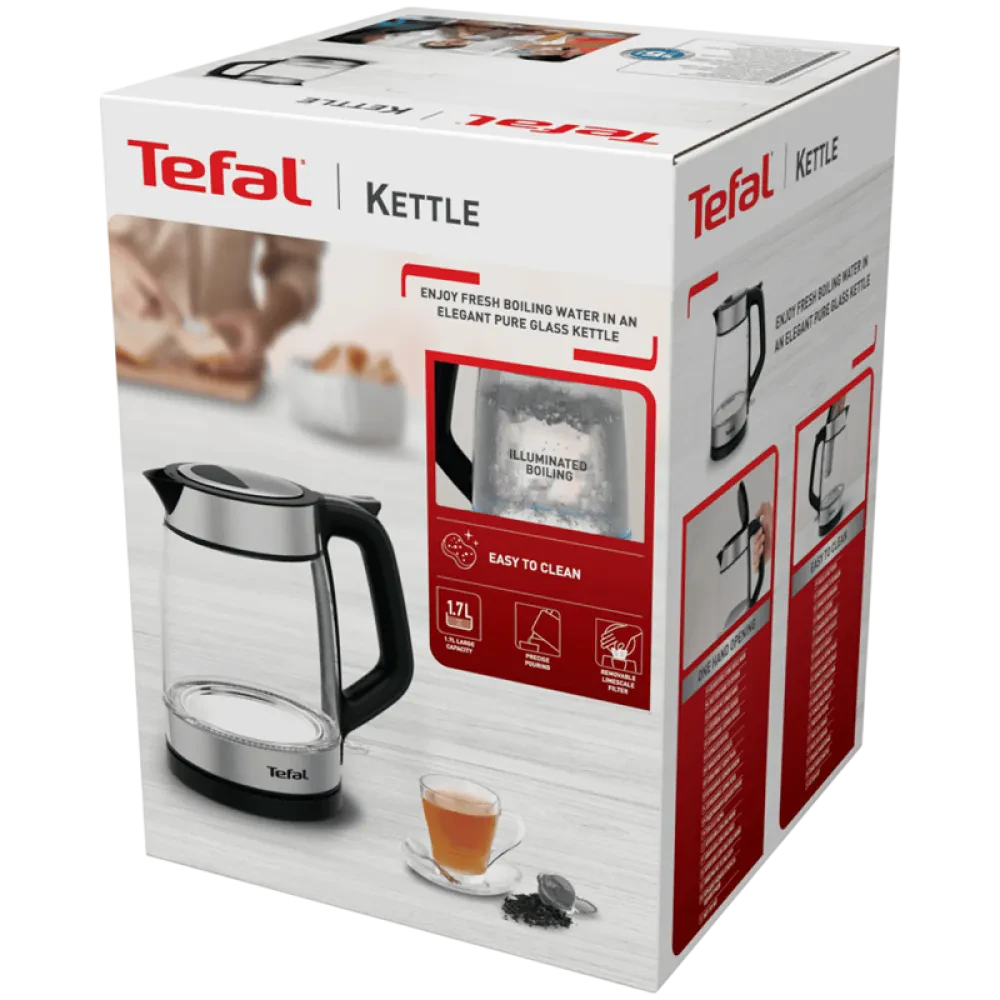 Fierbător electric Tefal KI605830, Negru