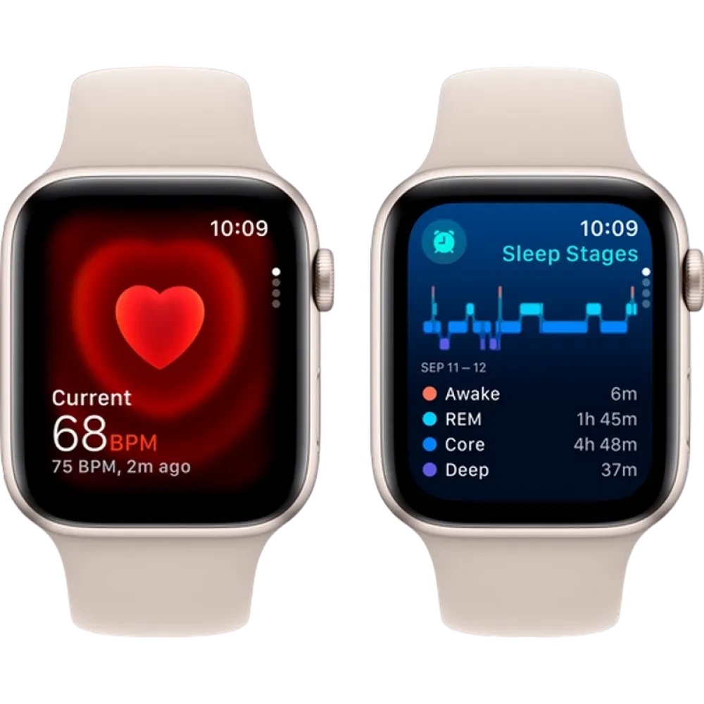 Умные часы Apple Watch SE 2, 44мм, Starlight
