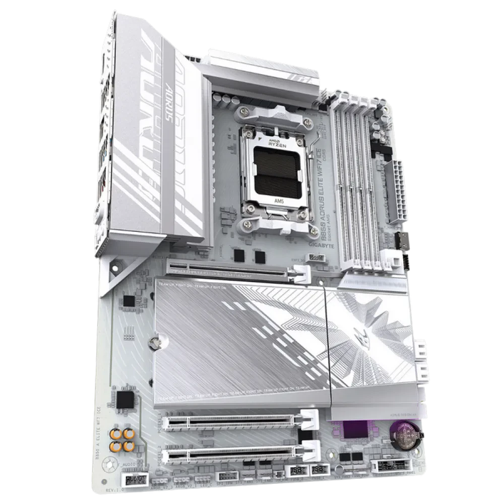 Placă de bază Gigabyte B850 A ELITE WF7 ICE, AM5, AMD B850, ATX