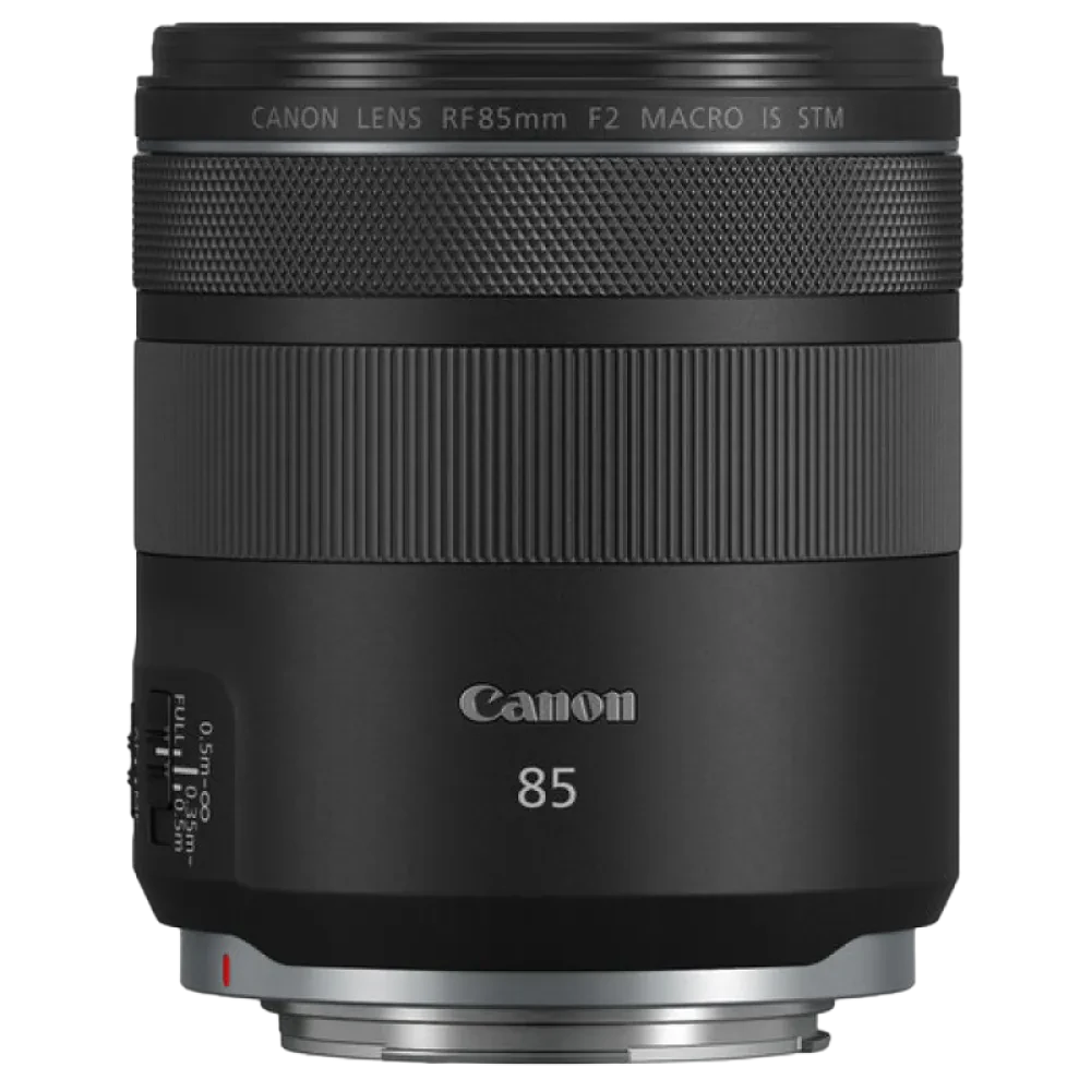 Obiectiv foto Canon RF 85mm f/2.0 Macro IS STM
