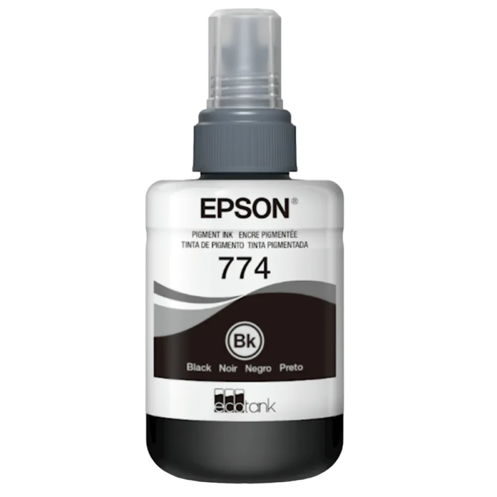 Контейнер с чернилами Epson T774 Pigment Ink, 140мл, Черный