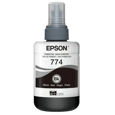 Контейнер с чернилами Epson T774 Pigment Ink, 140мл, Черный