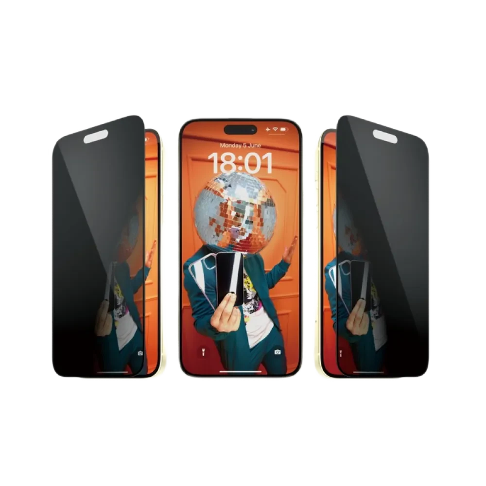 Sticlă de protecție PanzerGlass iPhone 15 Plus Privacy wA, Transparent