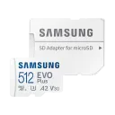 Карта памяти Samsung EVO Plus MicroSDXC, 512Гб (MB-MC512SA/KR)