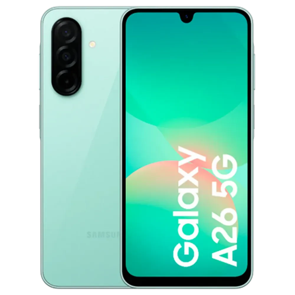 Смартфон Samsung Galaxy A26, 8Гб/256Гб, Светло-зеленый