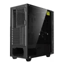 Компьютерный корпус Gamemax Aero, Midi-Tower, Без блока питания, Чёрный