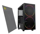 Компьютерный корпус Gamemax Aero, Midi-Tower, Без блока питания, Чёрный