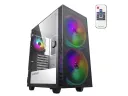 Компьютерный корпус Gamemax Aero, Midi-Tower, Без блока питания, Чёрный