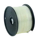 Filament pentru imprimantă 3D Gembird 3DP-ABS1.75-01-TR, ABS, Transparent , 1.75 mm, 1kg
