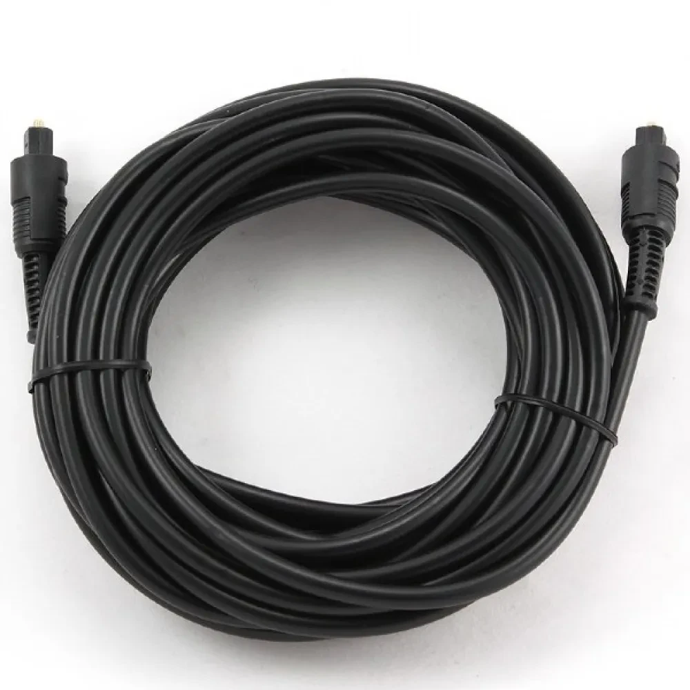Cablu audio Cablexpert CC-OPT-7.5M, Toslink - Toslink, 7,5m, Negru
